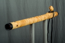 Boxelder Burl Native American Flute, Minor, Low C-4, #L53K (5)